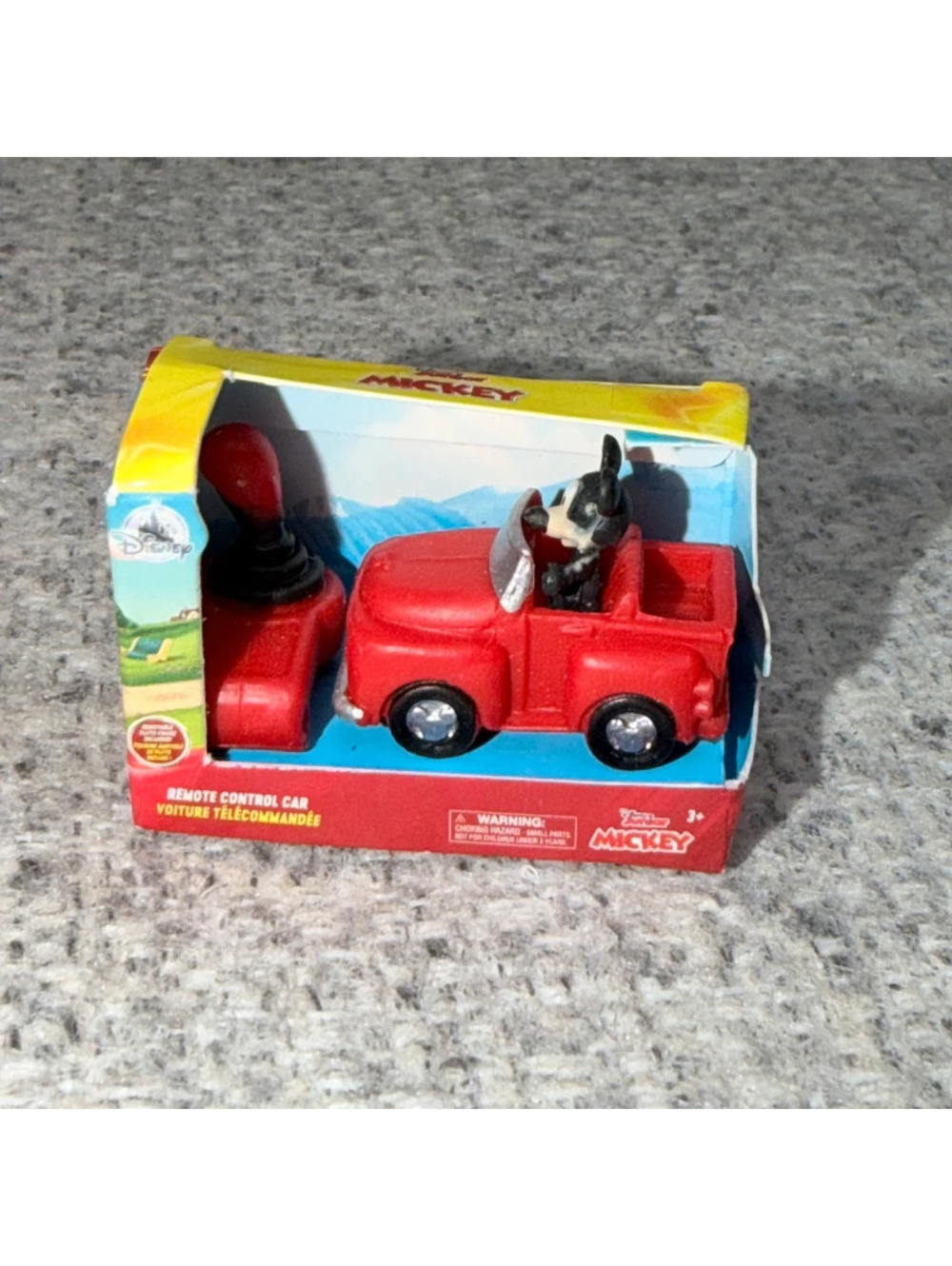 Disney Mickey Mouse Mini Brands Remote Control Car Miniature Toy Collectible